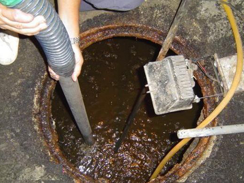 颍东隔油池清理