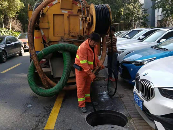 颍东排污管道清淤