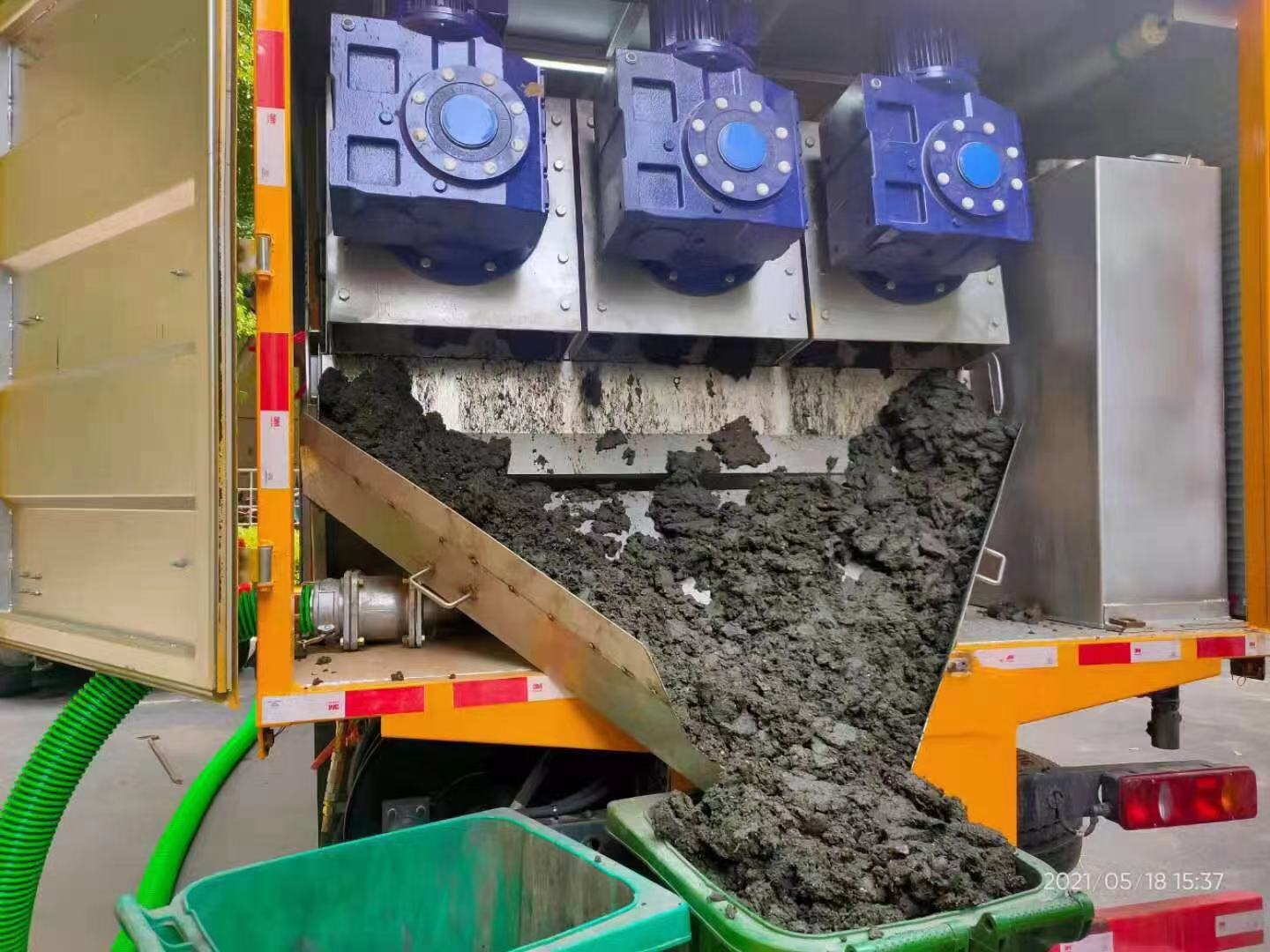 颍东化粪池清掏城市维护站-泥浆净化干湿分离处理